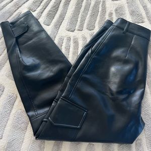 Wilfred Free Leather Cargo Pants